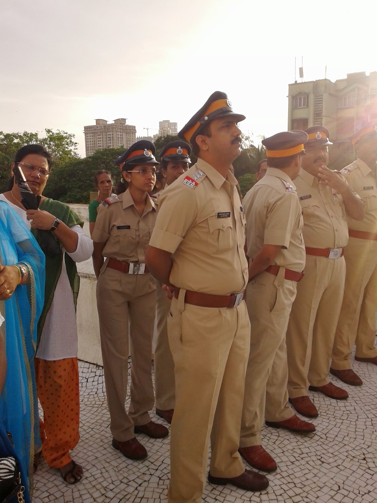 Flag Hoisting – MHB Police Station